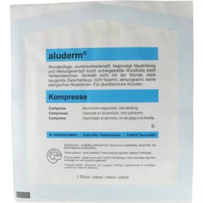 ALUDERM kompressid 10x15 cm, 1 tk