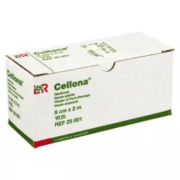 CELLONA Kipsplaastrid 8 cmx2 m, 2X5 tk