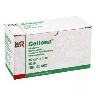 CELLONA Kipsplaastrid 10 cmx2 m, 2X5 tk