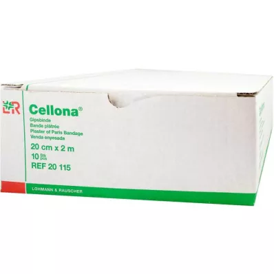 CELLONA Kipsplaastrid 20 cmx2 m, 2X5 tk