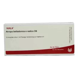 ATROPA belladonna e Radix D 6 ampulli, 10X1 ml