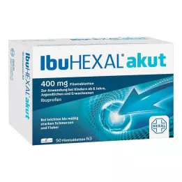 IBUHEXAL äge 400 õhukese polümeerikattega tabletti, 50 tk