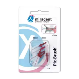 Miradent hambavahehari Pic-Brush x-large boor, 6 tk