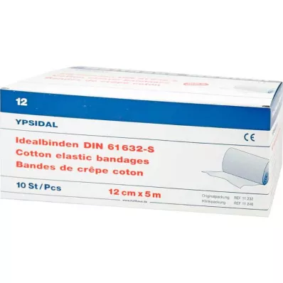 IDEALBINDE Ypsidal 12 cmx5 m cellgl.+shaft.o.cl., 10 tk