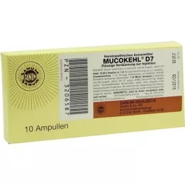 MUCOKEHL Ampullid D 7, 10X1 ml