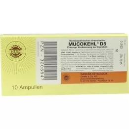 MUCOKEHL Ampullid D 5, 10X1 ml