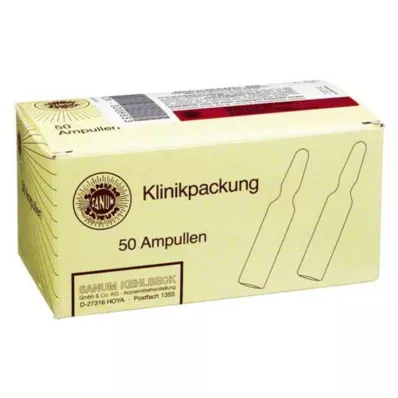 MUCOKEHL Ampullid D 5, 50X1 ml