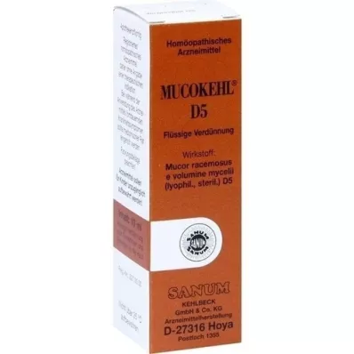 MUCOKEHL Tilgad D 5, 10 ml