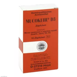 MUCOKEHL Suppositooriumid D 3, 10 tk