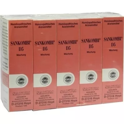 SANKOMBI D 5 tilka, 10X10 ml