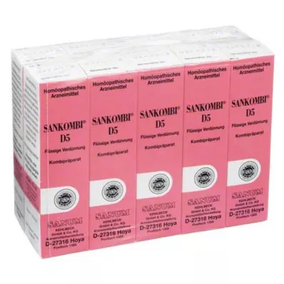 SANKOMBI D 5 tilka, 10X10 ml