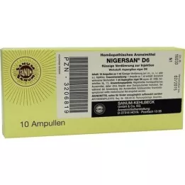 NIGERSAN D 6 ampulli, 10X1 ml
