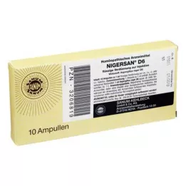 NIGERSAN D 6 ampulli, 10X1 ml