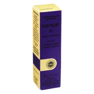 Fomepikehl D 5 tilka, 10 ml Fomepikehl D 5 tilka, 10 ml