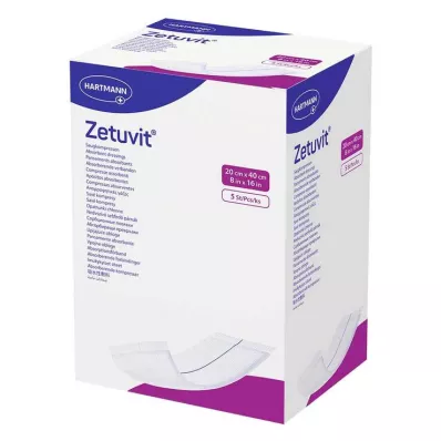 ZETUVIT Imav kompressid steriilsed 20x40 cm, 5 tk