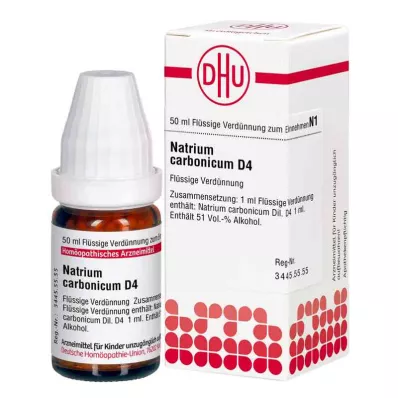 Sodium Carbonicum D4 lahjendus (50 ml)