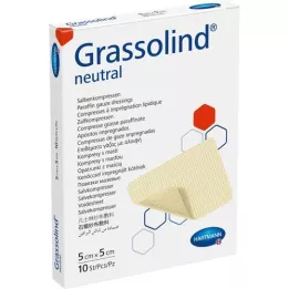 GRASSOLIND Salvipressid 5x5 cm steriilsed, 10 tk
