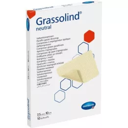 GRASSOLIND Salvipressid 7,5x10 cm steriilsed, 10 tk
