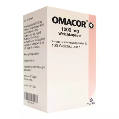 OMACOR 1000 mg pehmed kapslid, 100 tk