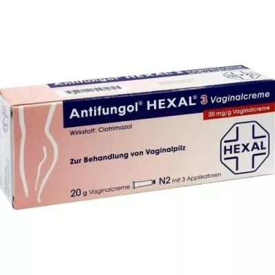 ANTIFUNGOL HEXAL 3 Vaginaalkreem, 20 g