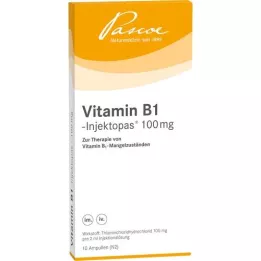 VITAMIN B1 INJEKTOPAS 100 mg süstelahus, 10X2 ml