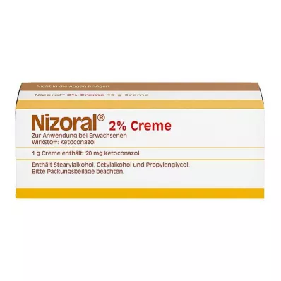 NIZORAL 2% koor 15g, 15 ml