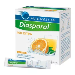 MAGNESIUM DIASPORAL 400 ekstra joogigraanulid, 20 tk