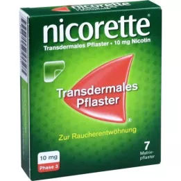 NICORETTE TX Plaaster 10 mg, 7 tk