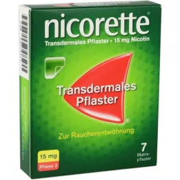 NICORETTE TX Plaaster 15 mg, 7 tk