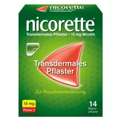 NICORETTE TX Plaaster 15 mg, 14 tk