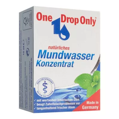 ONE DROP Ainult looduslik suuvee kontsentraat, 10 ml ONE DROP Ainult looduslik suuvee kontsentraat, 10 ml