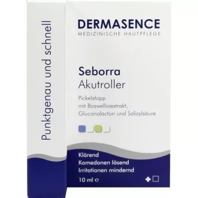 DERMASENCE Seborra Acute Roller Gel, 10 ml