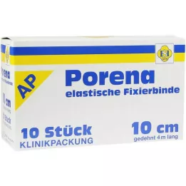 PORENA Elastne marlipael 10 cm valge ilma tšellita, 10 tk