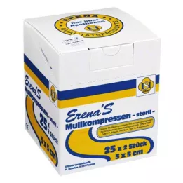 ERENA Sidekompress, 5x5 cm, steriilne, 8x25X2 tk
