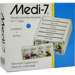 MEDI 7 ravimi dos.f.7 päeva sinine, 1 tk