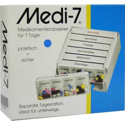 MEDI 7 ravimi dos.f.7 päeva sinine, 1 tk MEDI 7 ravimi dos.f.7 päeva sinine, 1 tk