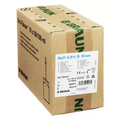 URO TAINER Naatriumkloriidi lahus 0,9%, 10X100 ml