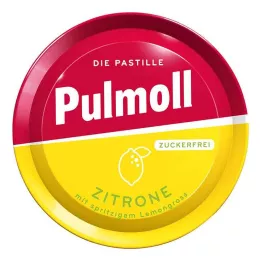 PULMOLL Sidruni suhkruvabad maiustused, 50 g