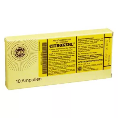 CITROKEHL Ampullid, 10X2 ml