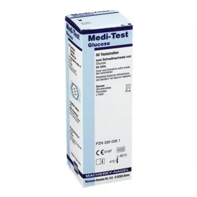 MEDI-TEST Glükoosi testribad, 50 tk
