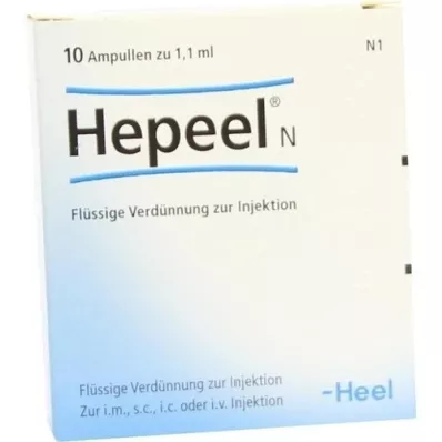 HEPEEL N ampullid, 10 tk