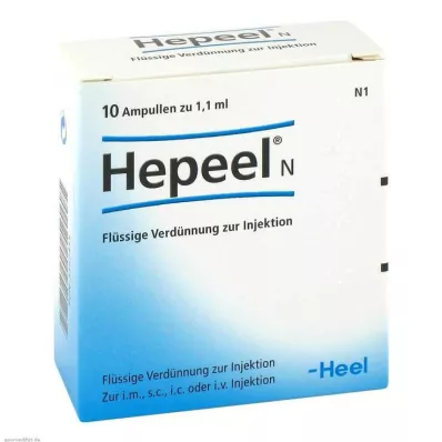 HEPEEL N ampullid, 10 tk