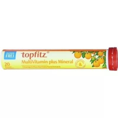 TOPFITZ Multivitamiin+mineraalainete piserdamistabletid, 20 tk
