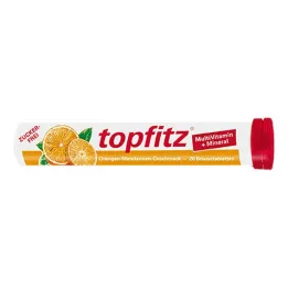 TOPFITZ Multivitamiin+mineraalainete piserdamistabletid, 20 tk