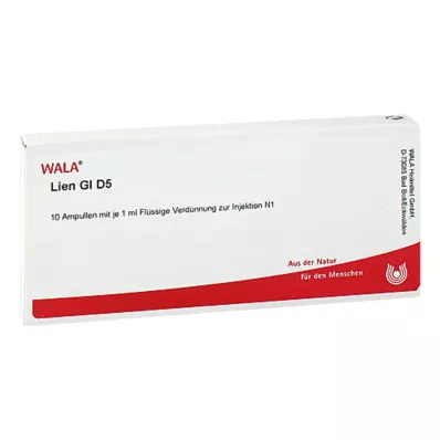 Lien GL D 5 ampulli, 10X1 ml Lien GL D 5 ampulli, 10X1 ml