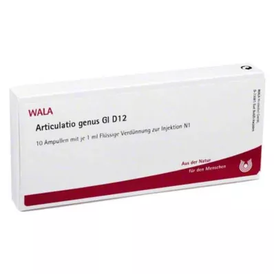 Articulatio Genus GL D 12 ampulli, 10X1 ml