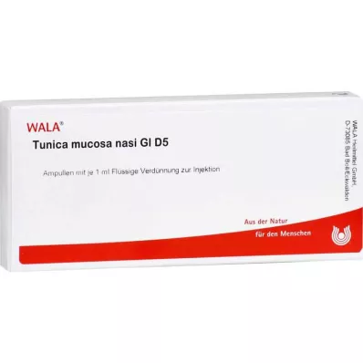 Tunica mucosa nasi. GL D 5 ampullid, 10X1 ml Tunica mucosa nasi. GL D 5 ampullid, 10X1 ml