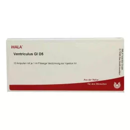 VENTRICULUS GL D 5 ampulli, 10X1 ml