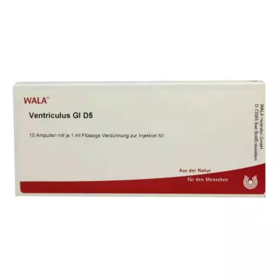 Ventriculus Gl D5 ampullid (10x1 ml) Ventriculus Gl D5 ampullid (10x1 ml)
