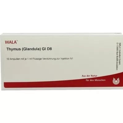 THYMUS GLANDULA GL D 8 ampulli, 10X1 ml